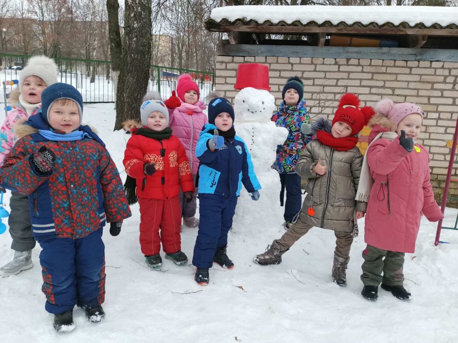 Снежные постройки